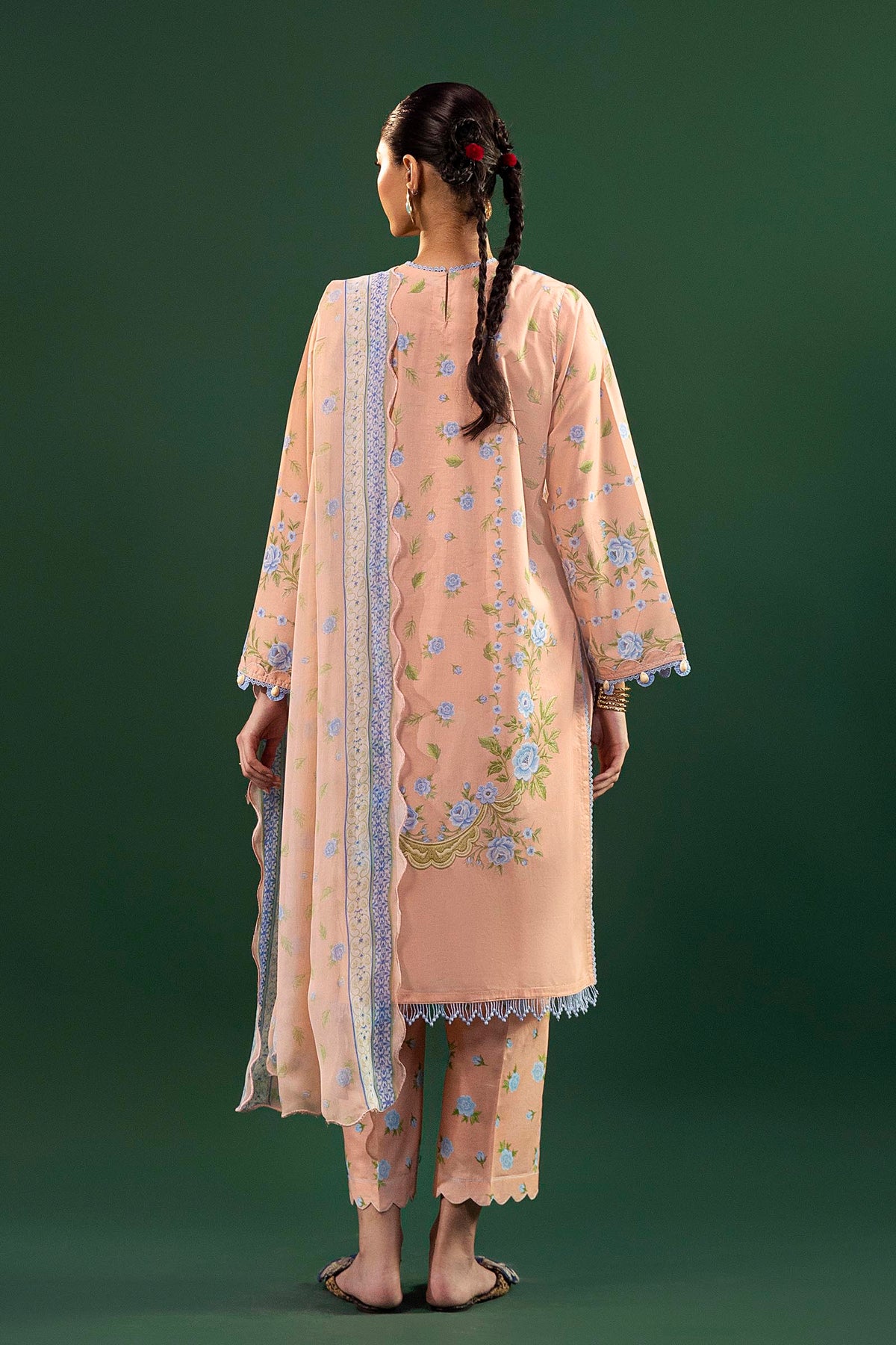 Unstitched Printed 3 Piece Lawn Suit