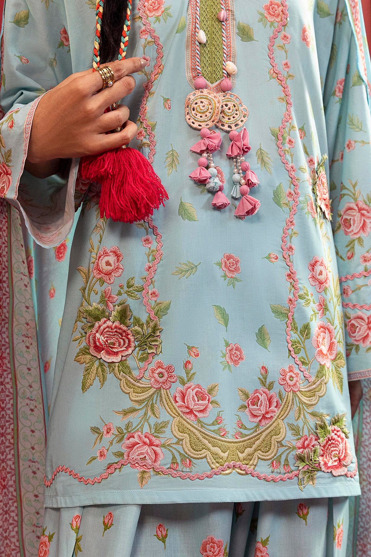 Unstitched Printed 3 Piece Lawn Suit