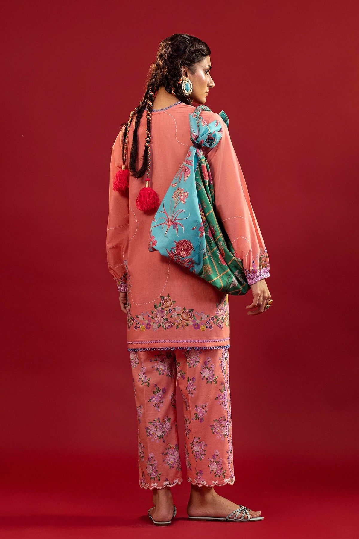 Unstitched Printed 2 Piece Lawn Suit