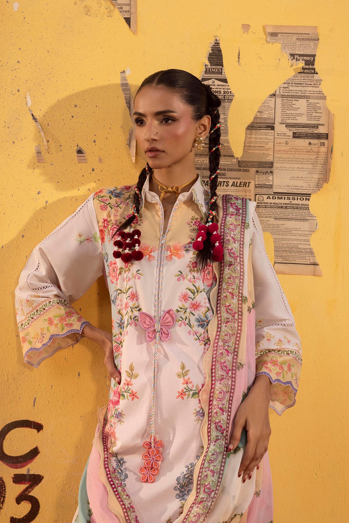 Unstitched Printed 3 Piece Lawn Suit