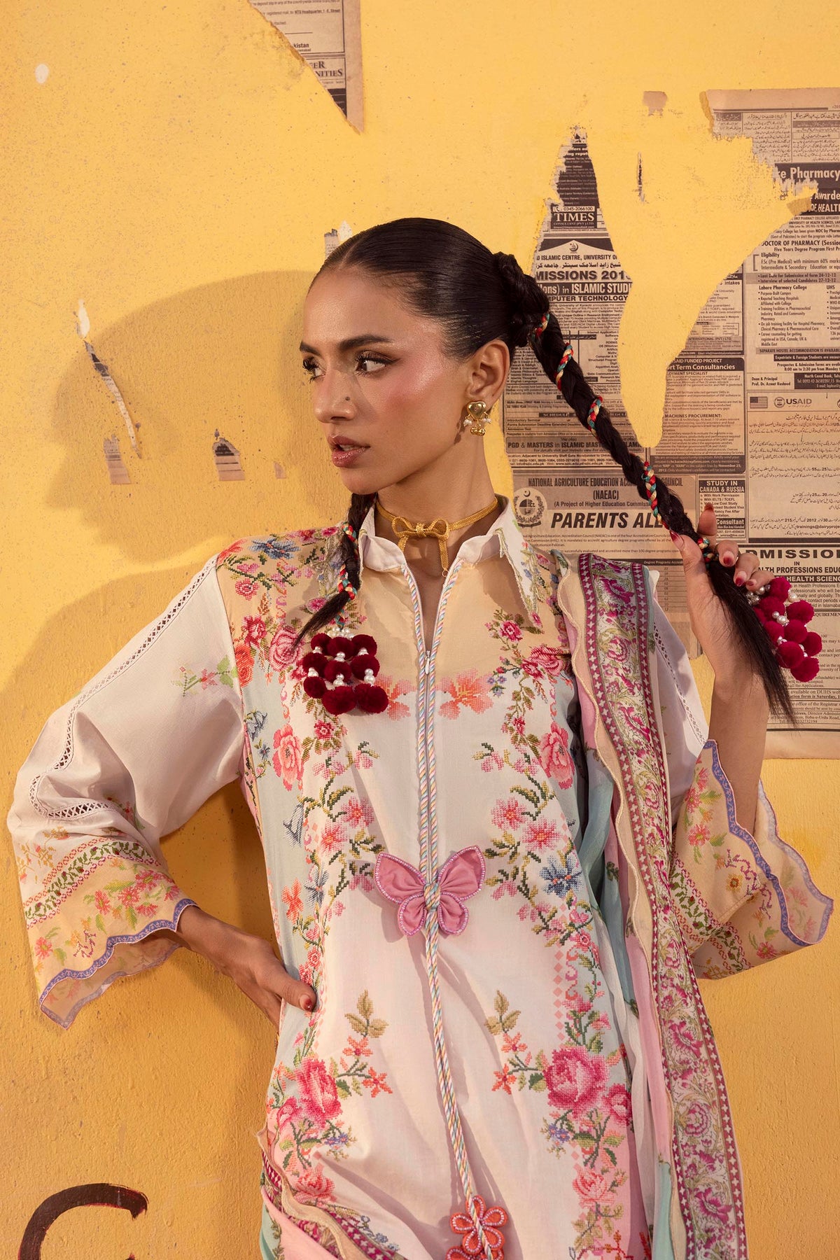 Unstitched Printed 3 Piece Lawn Suit