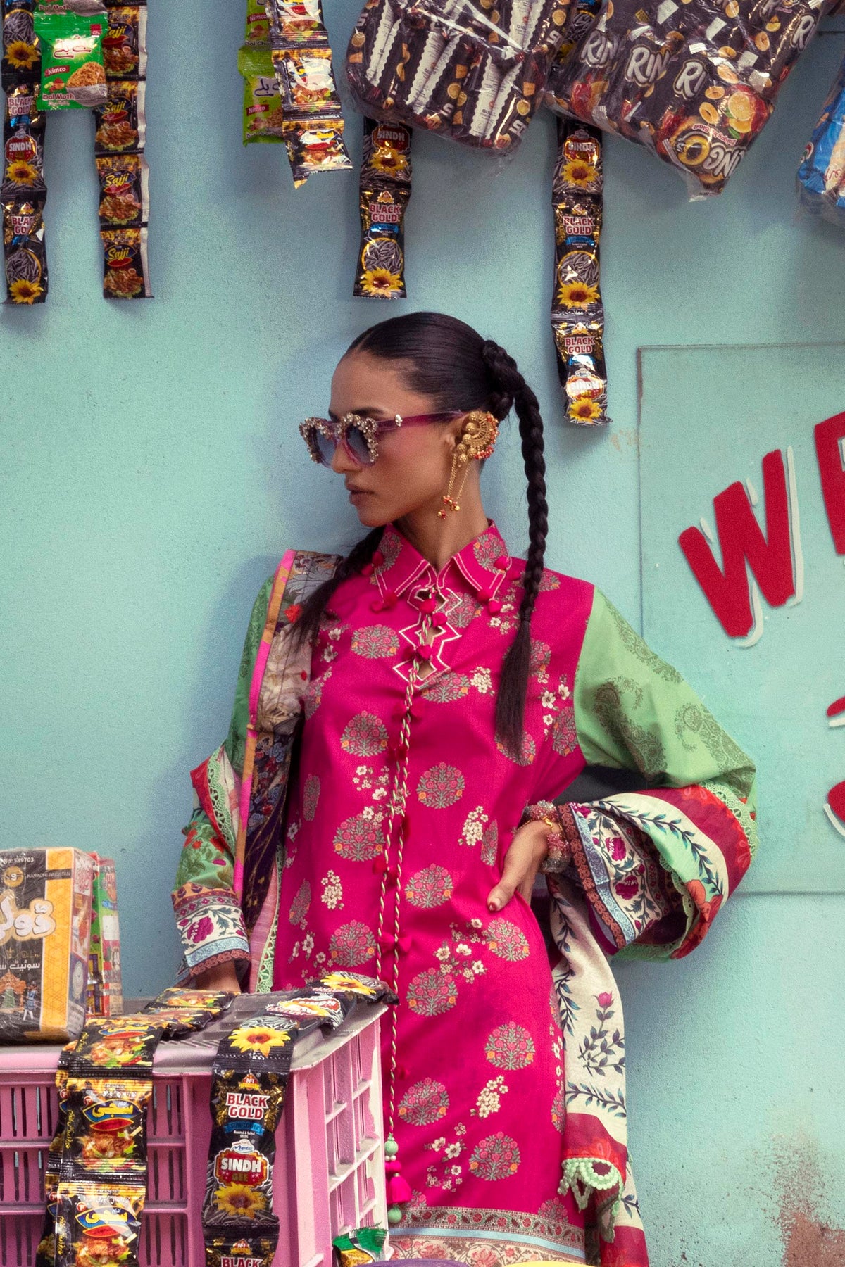 Unstitched Printed 3 Piece Lawn Suit