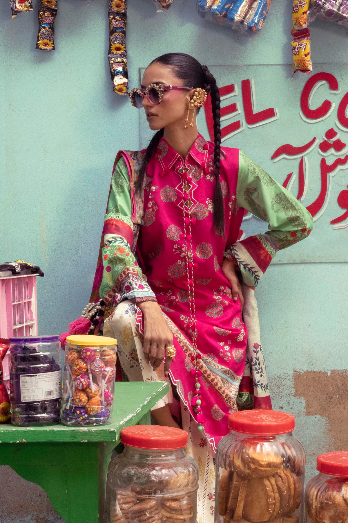 Unstitched Printed 3 Piece Lawn Suit