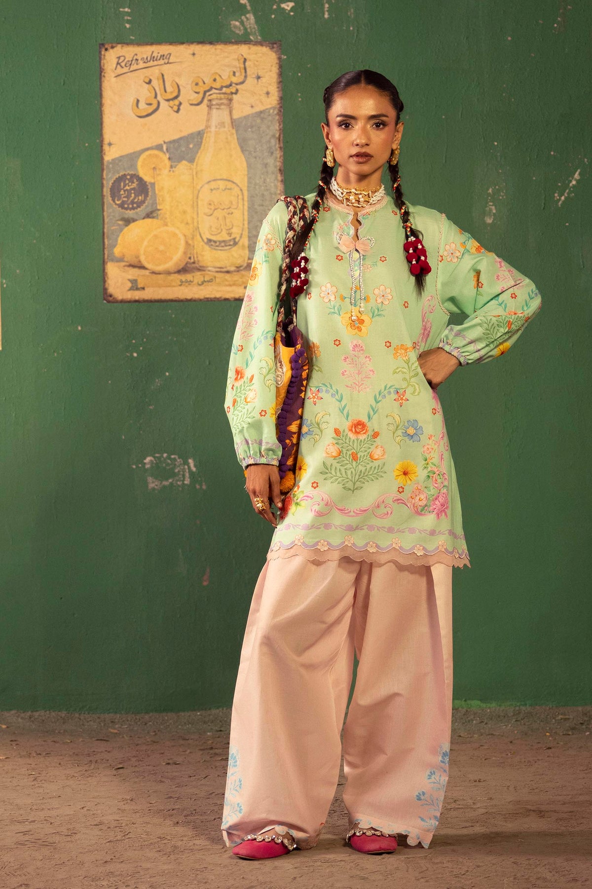 Unstitched Printed 2 Piece Lawn Suit