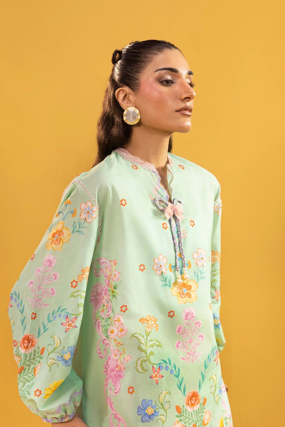 Unstitched Printed 2 Piece Lawn Suit