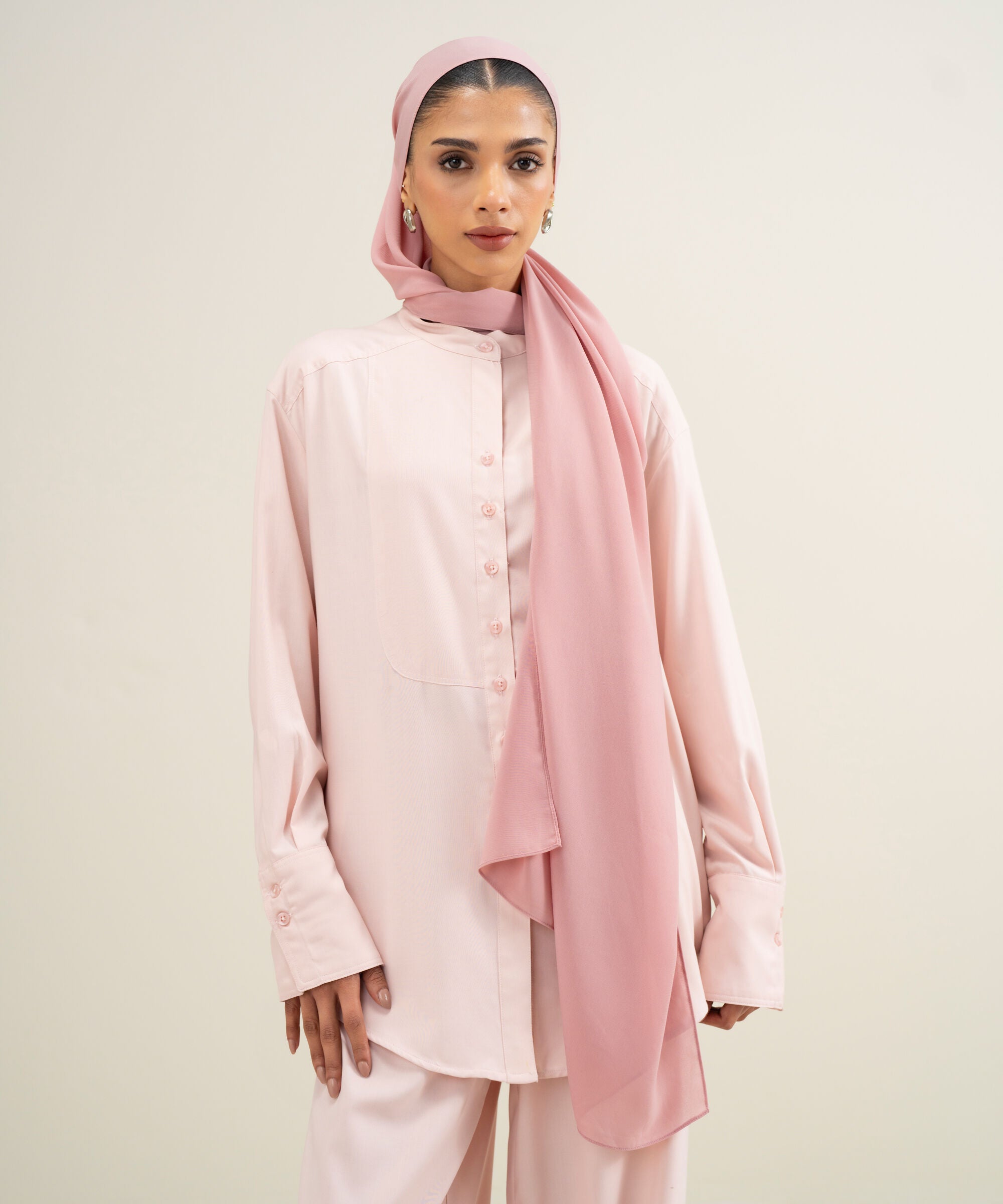 Women's Dusty Pink Hijab