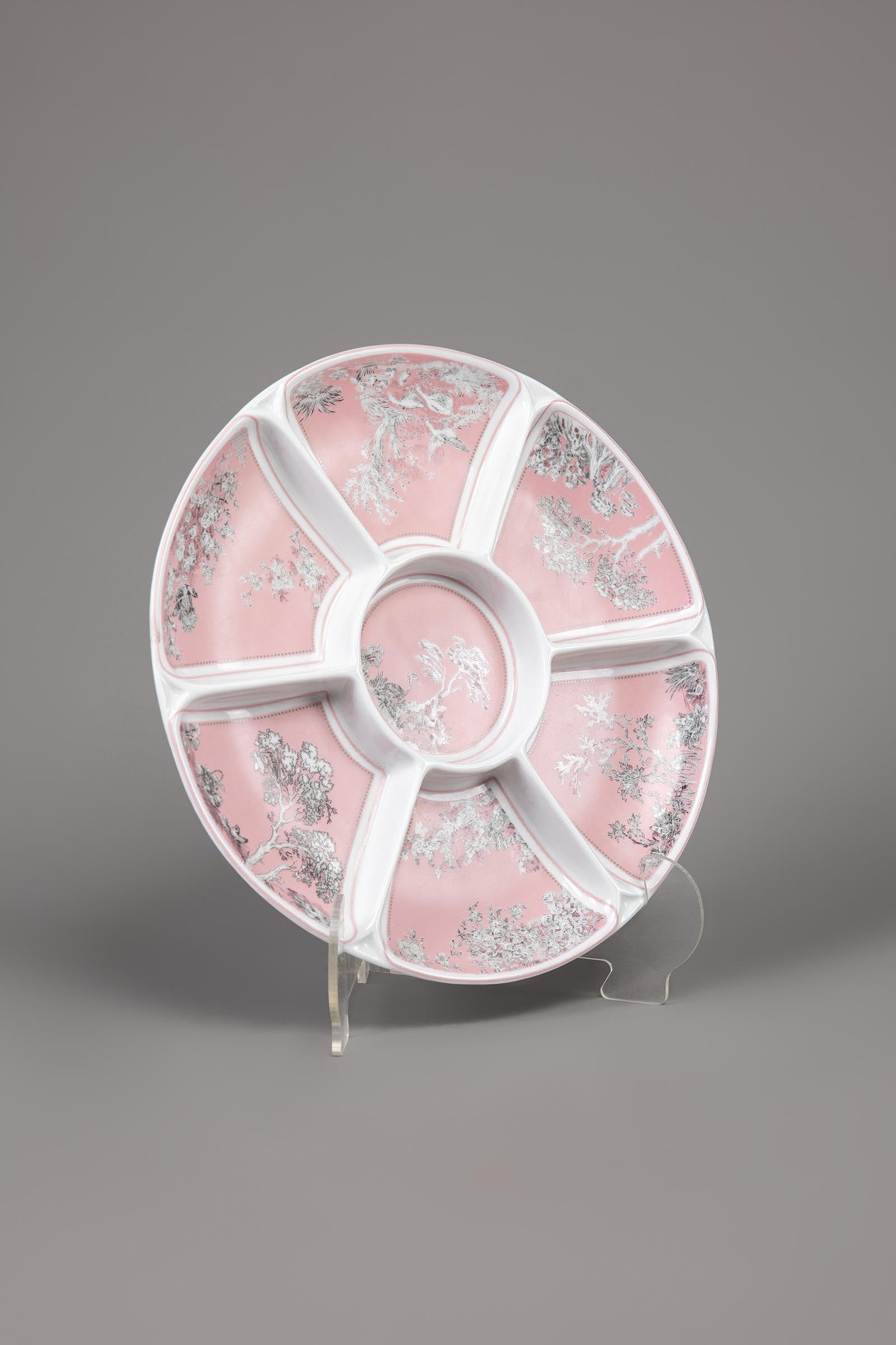 Rosebud Condiment Plate