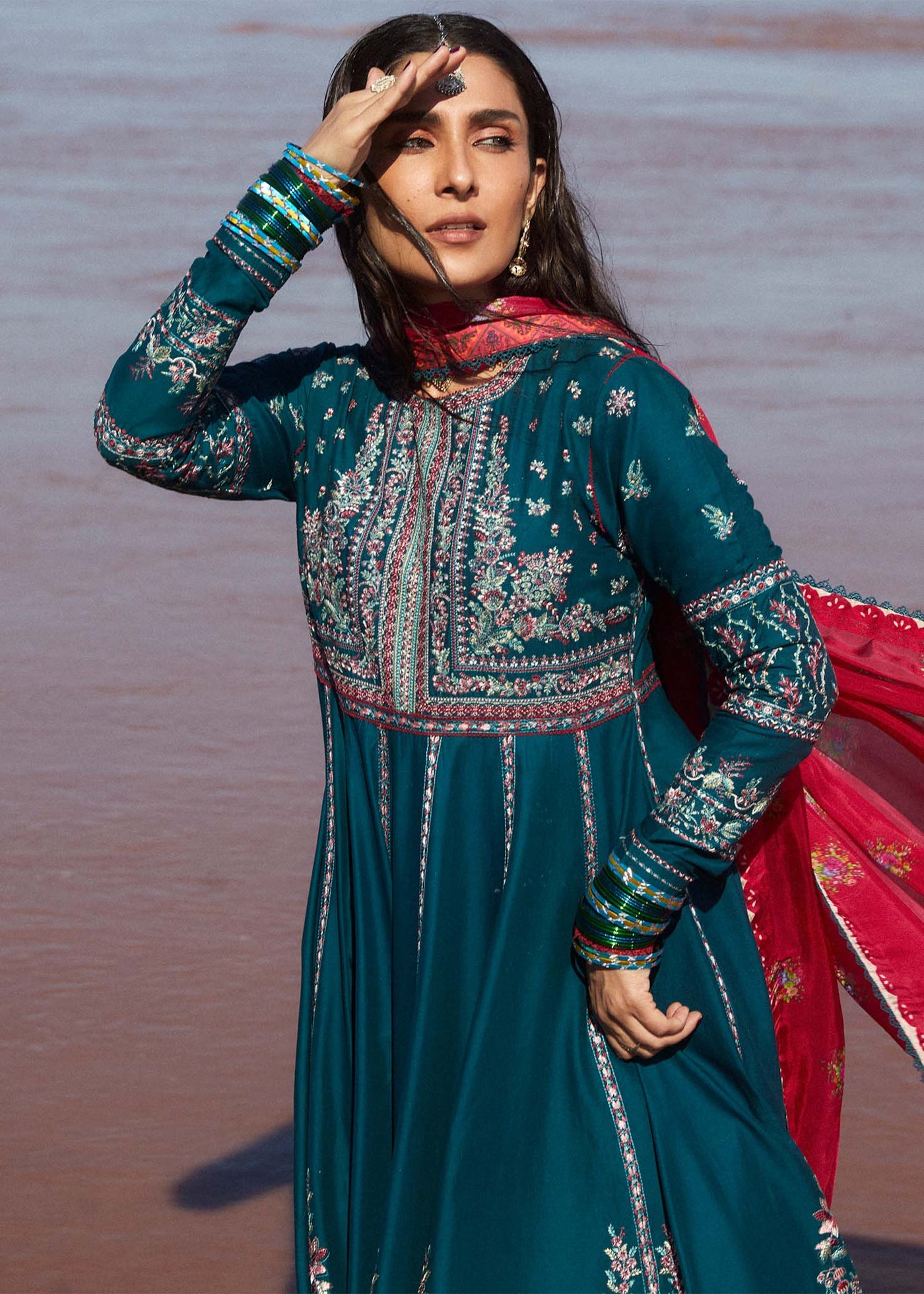Zarqash - Dupatta - Mix & Match