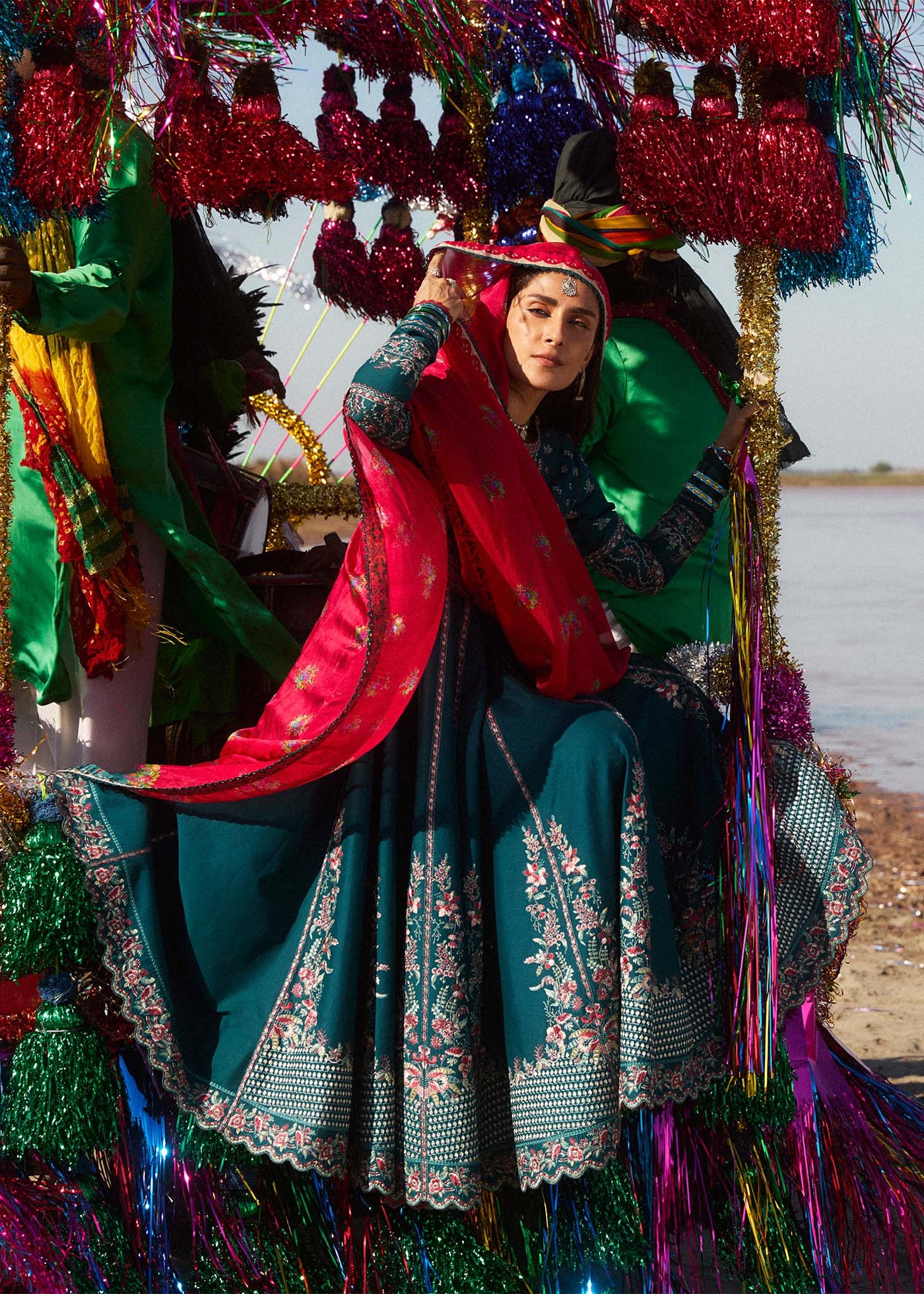Zarqash - Dupatta - Mix & Match