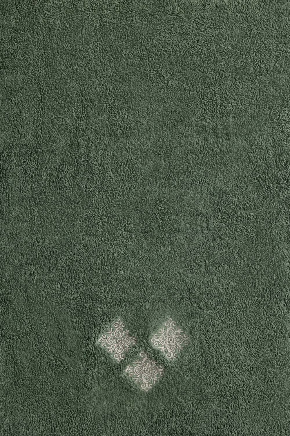 Hedge Greenembroidered Towel