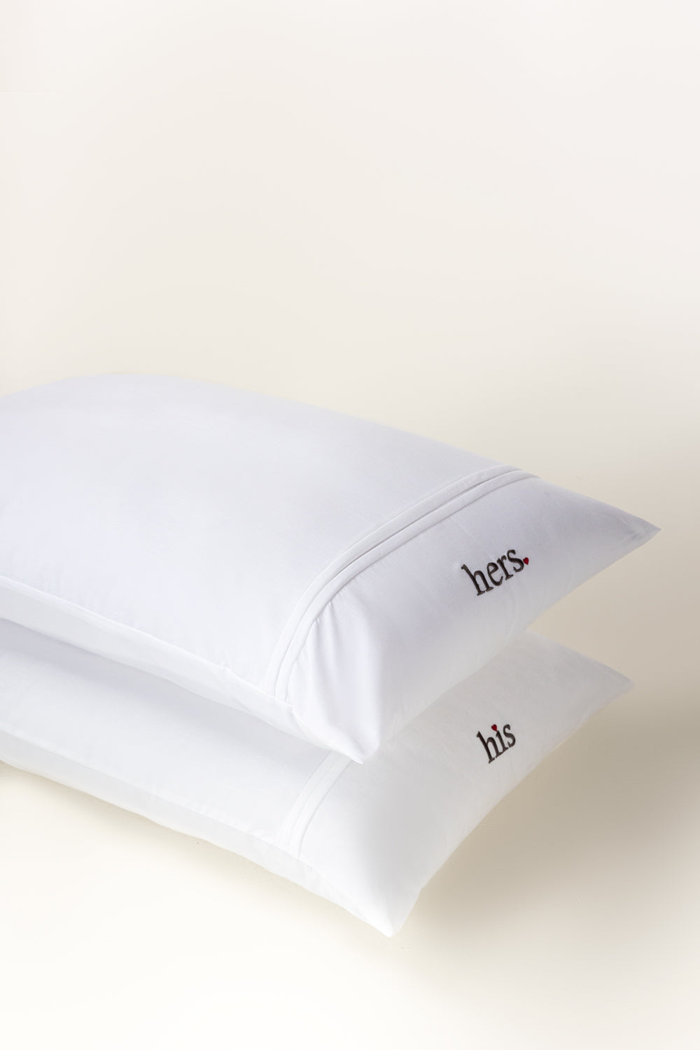 His And Her 2Pcs Pillow Pack