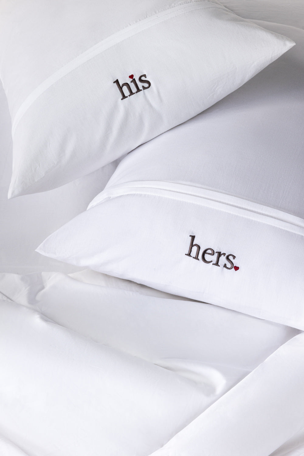 His And Her 2Pcs Pillow Pack