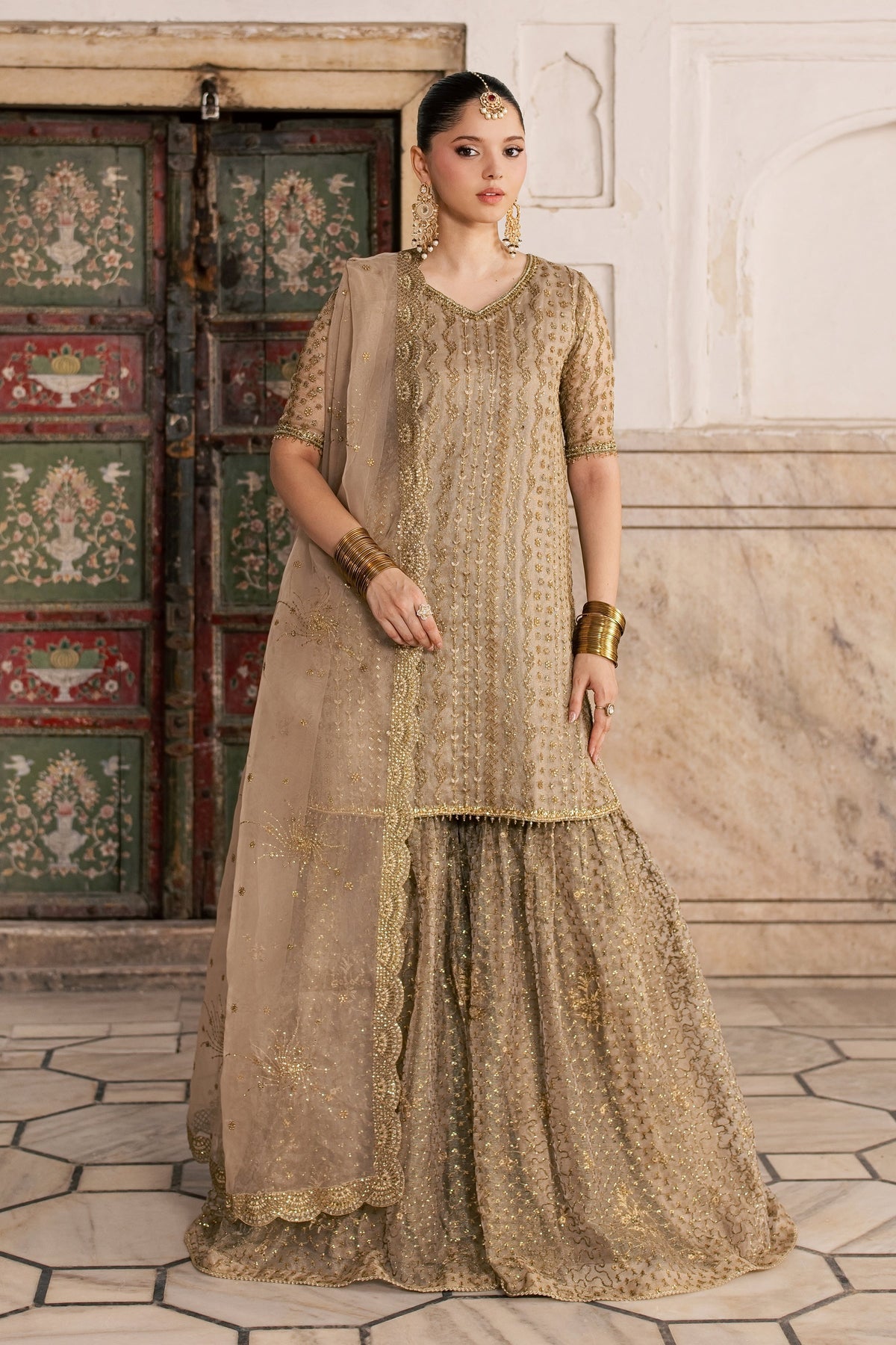 Husn Ara 3Pc - Wedding Formal Dress