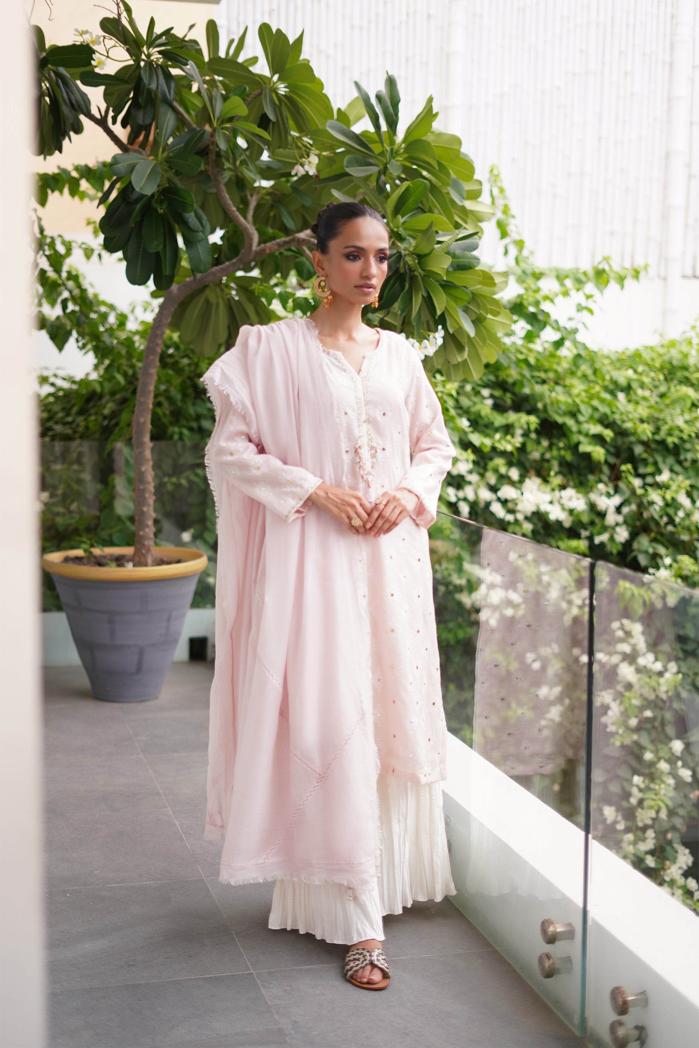 BLOSSOM SHIRT & DUPPATTA