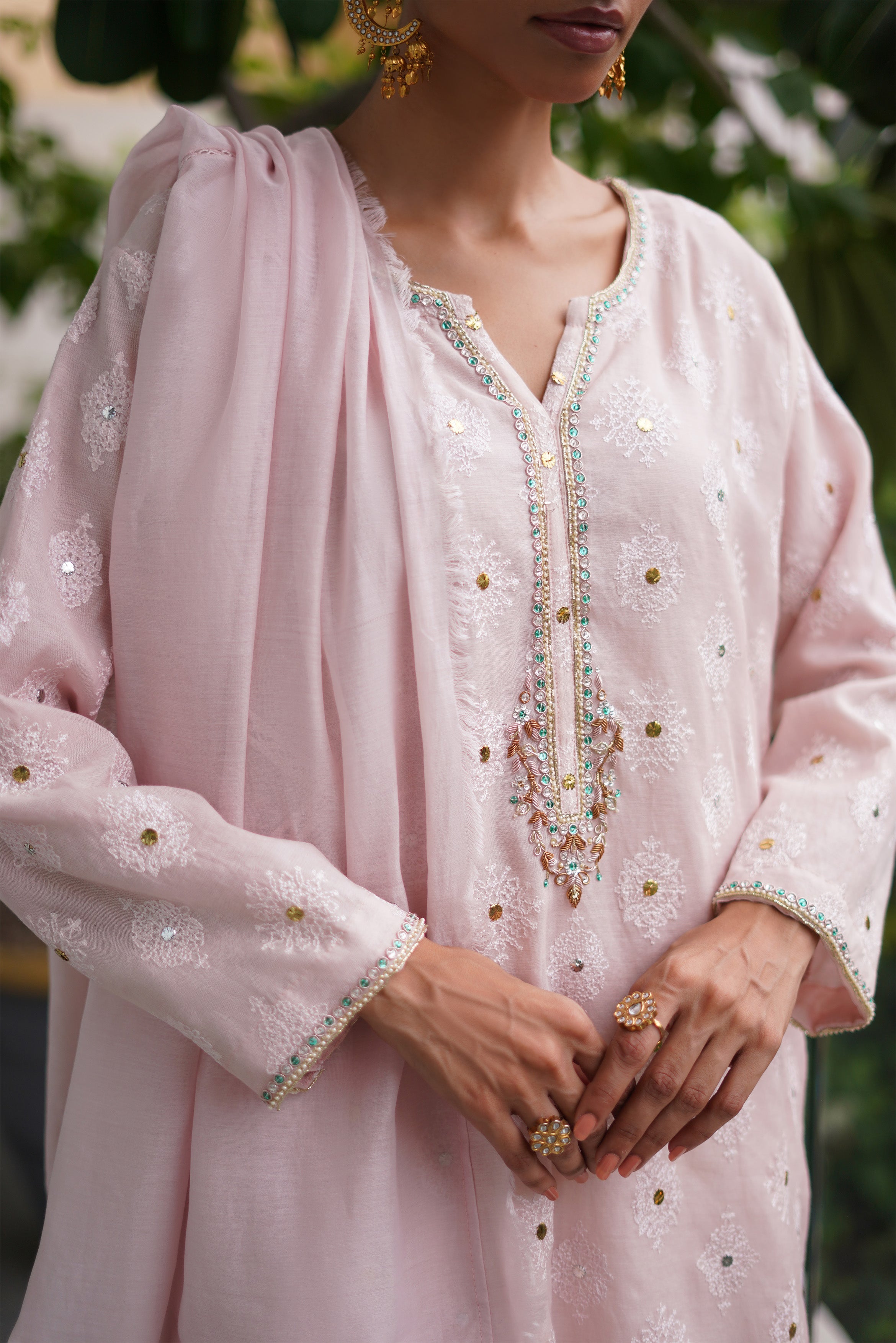 BLOSSOM SHIRT & DUPPATTA