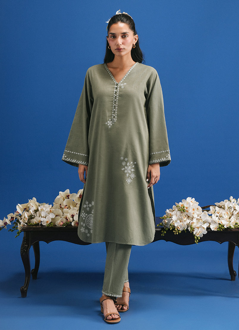 Cross Hatch  Embroidered CO-ORD Set25843