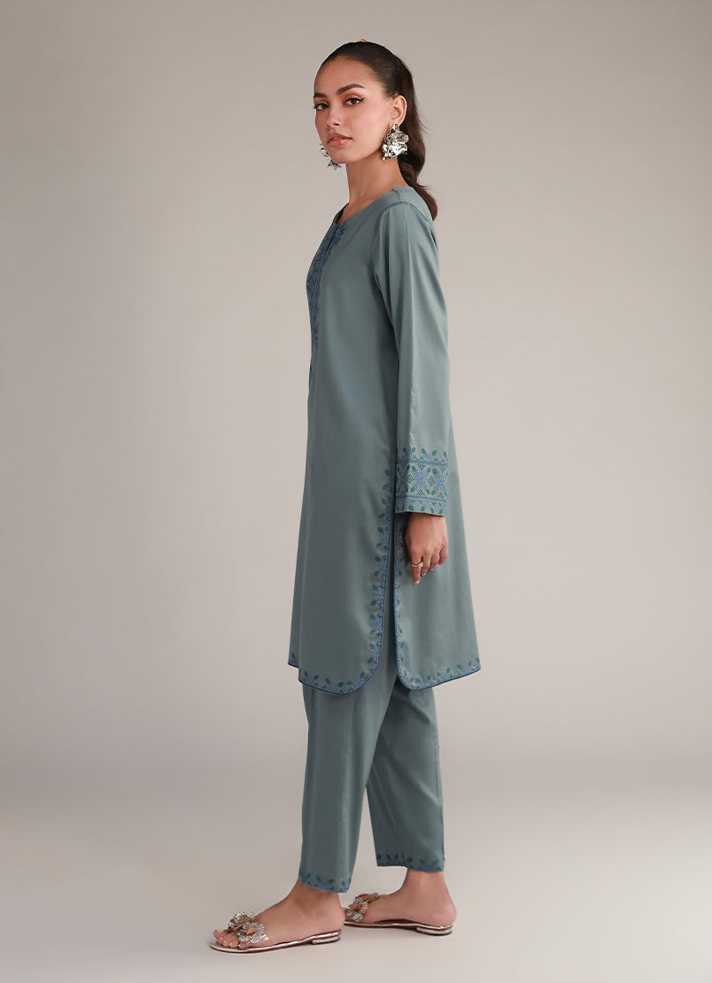 Luxury Embroidered CO-ORD-Set24981