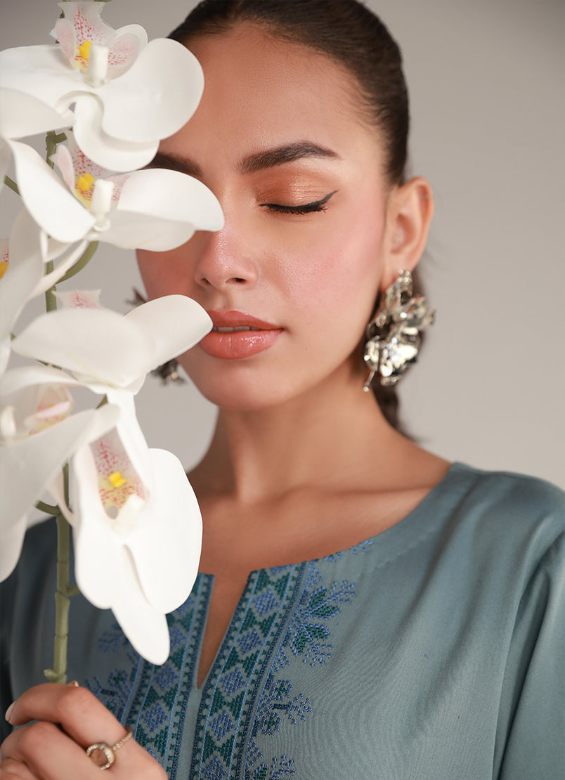 Luxury Embroidered CO-ORD-Set24981