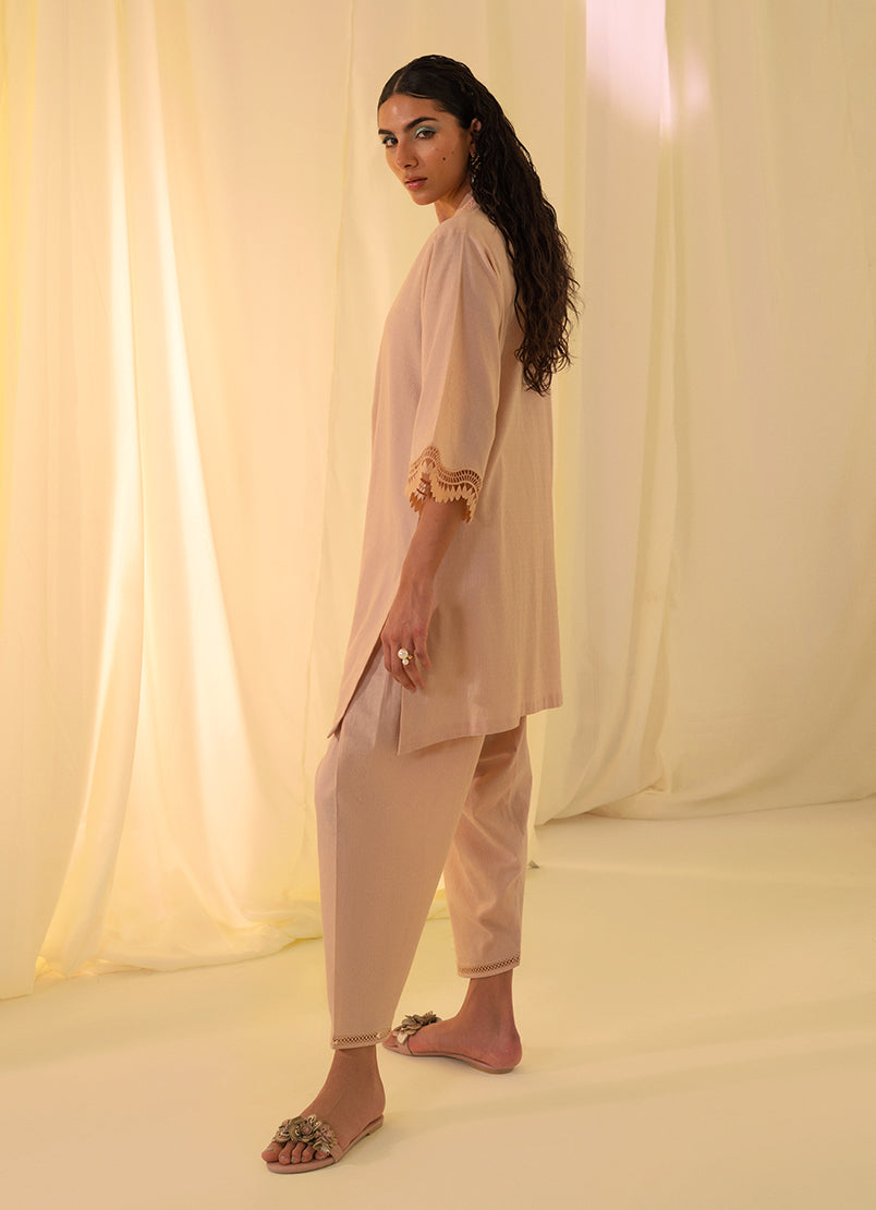 Textured CO-ORD Set - 12394301531020