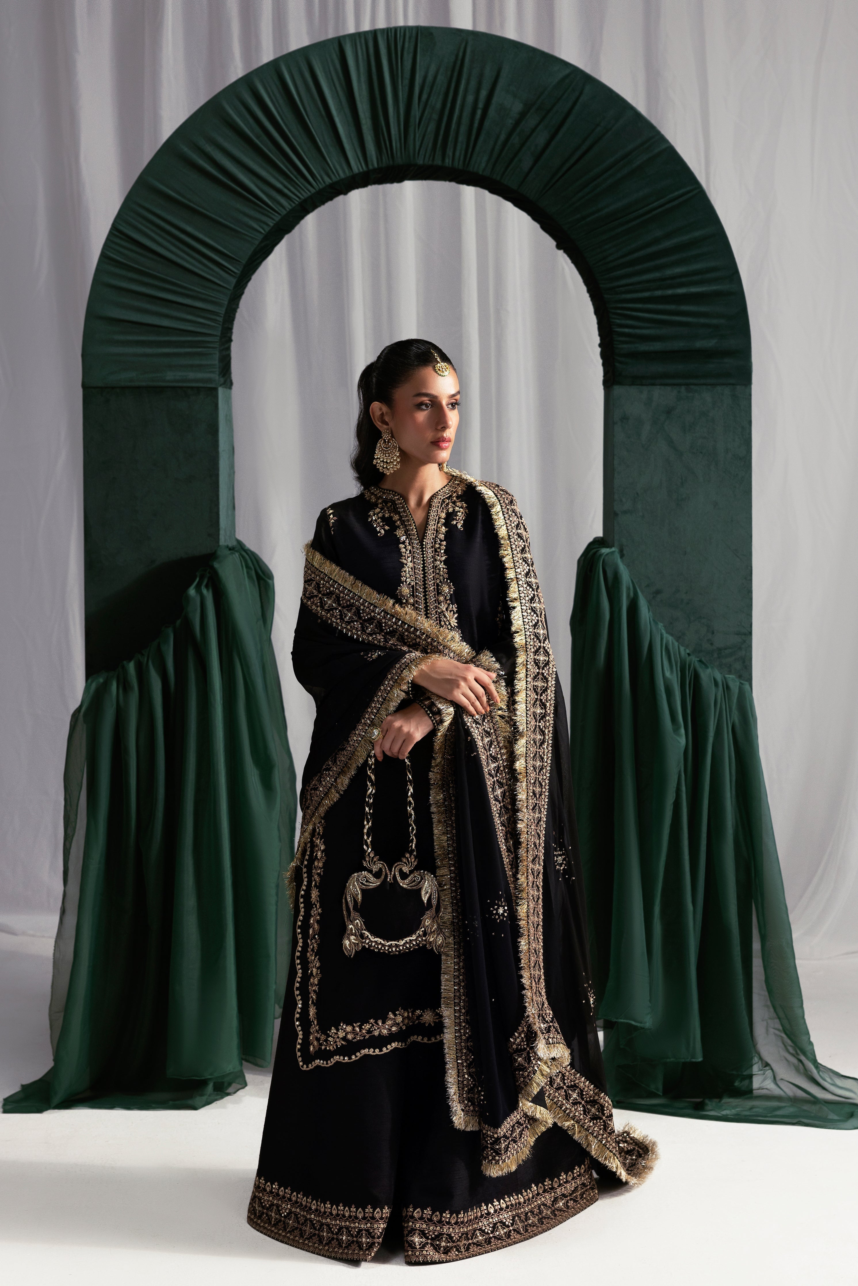 BLACK LUXURY WEDDING EDIT 2025 (NPA3-25439) - Booked till Sept Oct taking Orders for Nov