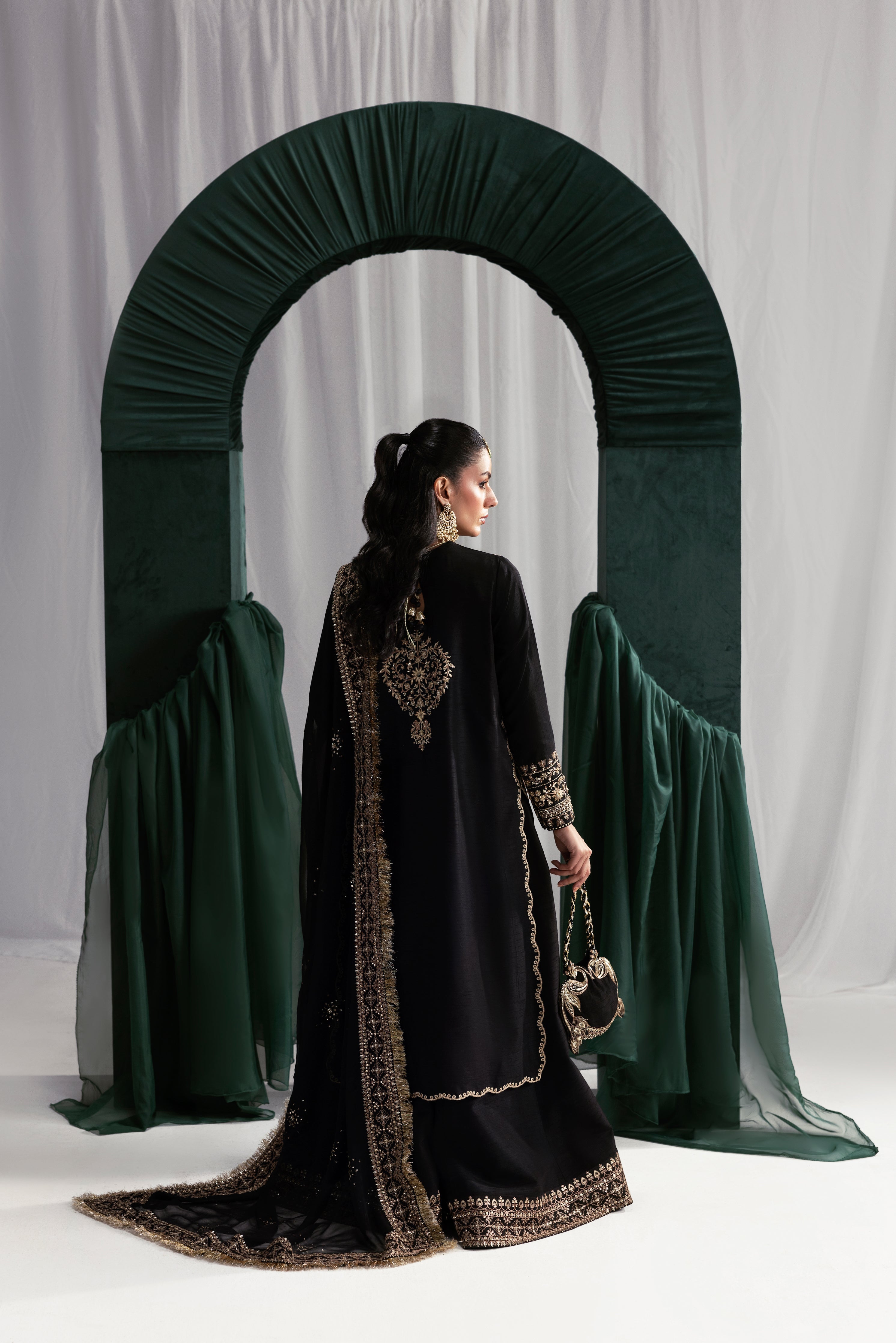BLACK LUXURY WEDDING EDIT 2025 (NPA3-25439) - Booked till Sept Oct taking Orders for Nov