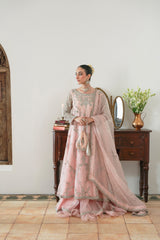 Blush Pink Rashmeen Silver