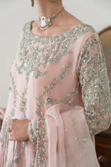 Blush Pink Rashmeen Silver