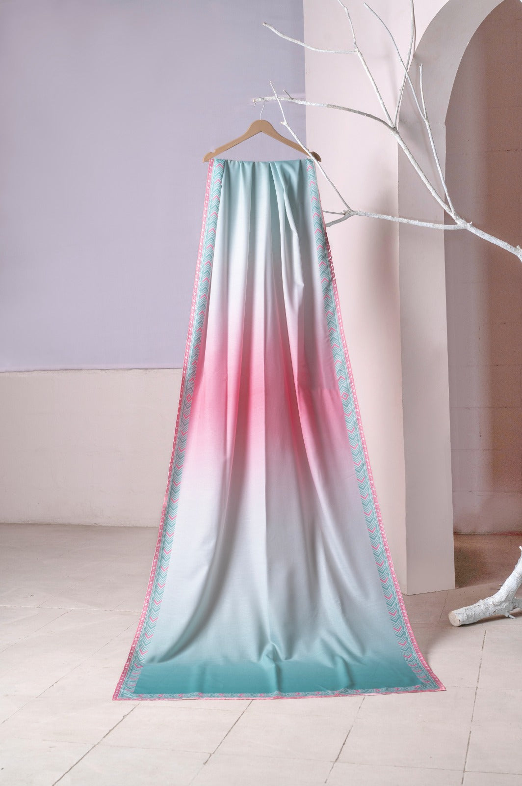 Flora-cent Dupatta