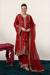Alana (Pure Raw Silk)