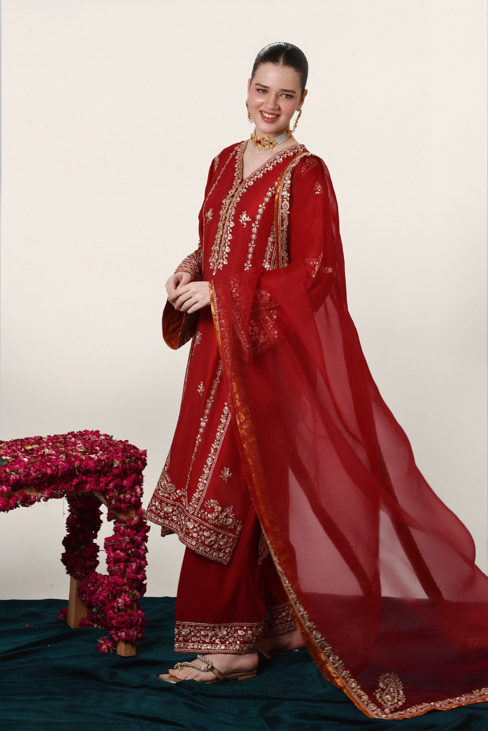 Alana (Pure Raw Silk)