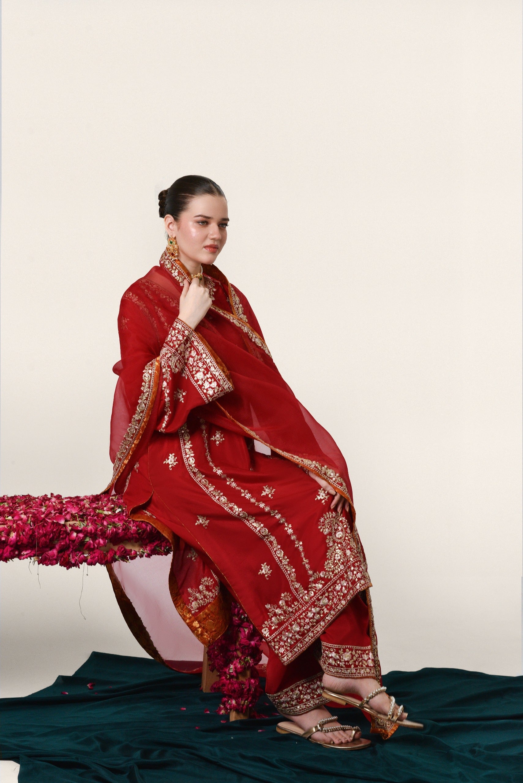 Alana (Pure Raw Silk)