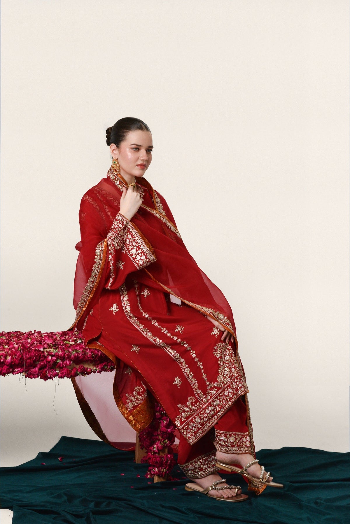 Alana (Pure Raw Silk)