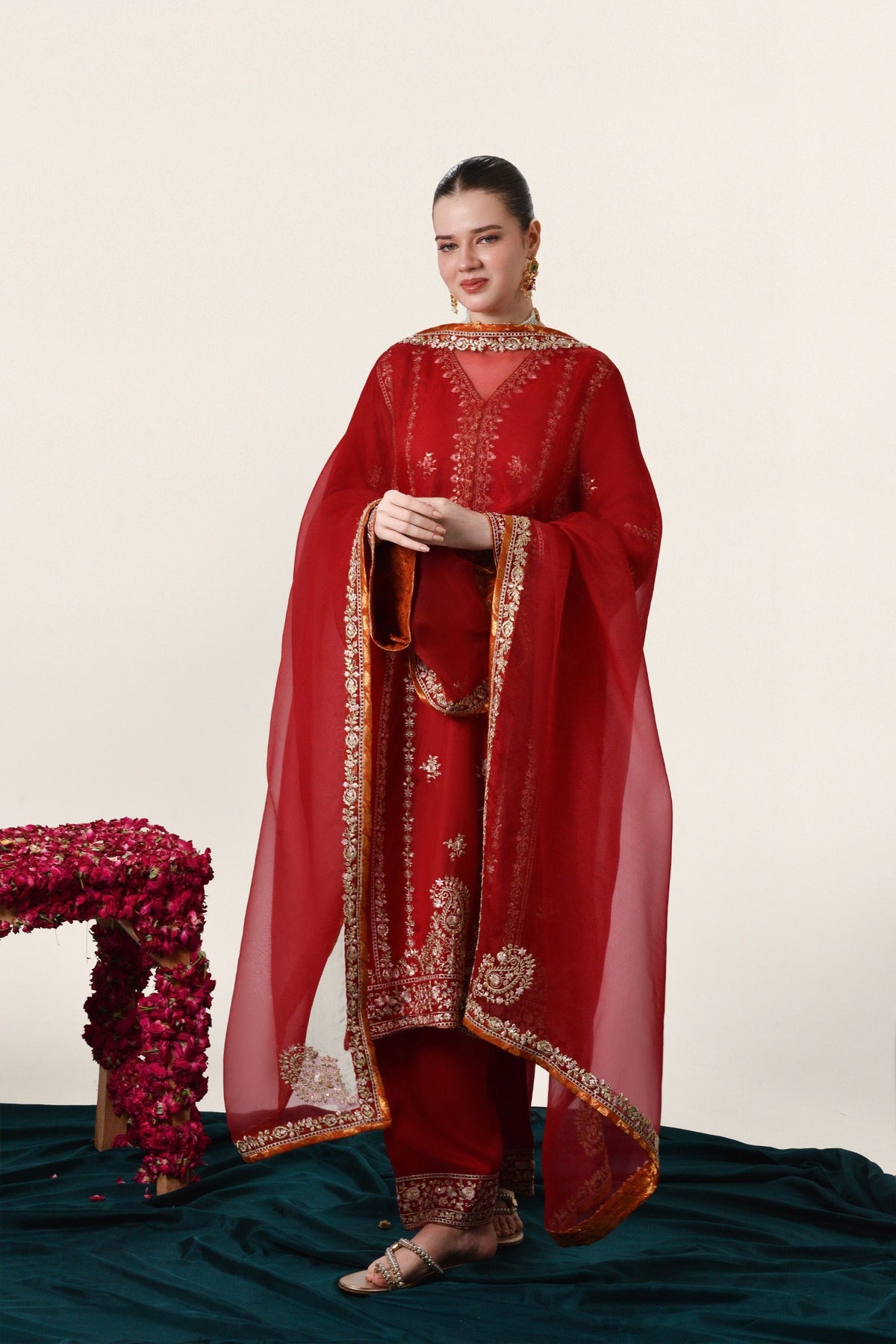 Alana (Pure Raw Silk)