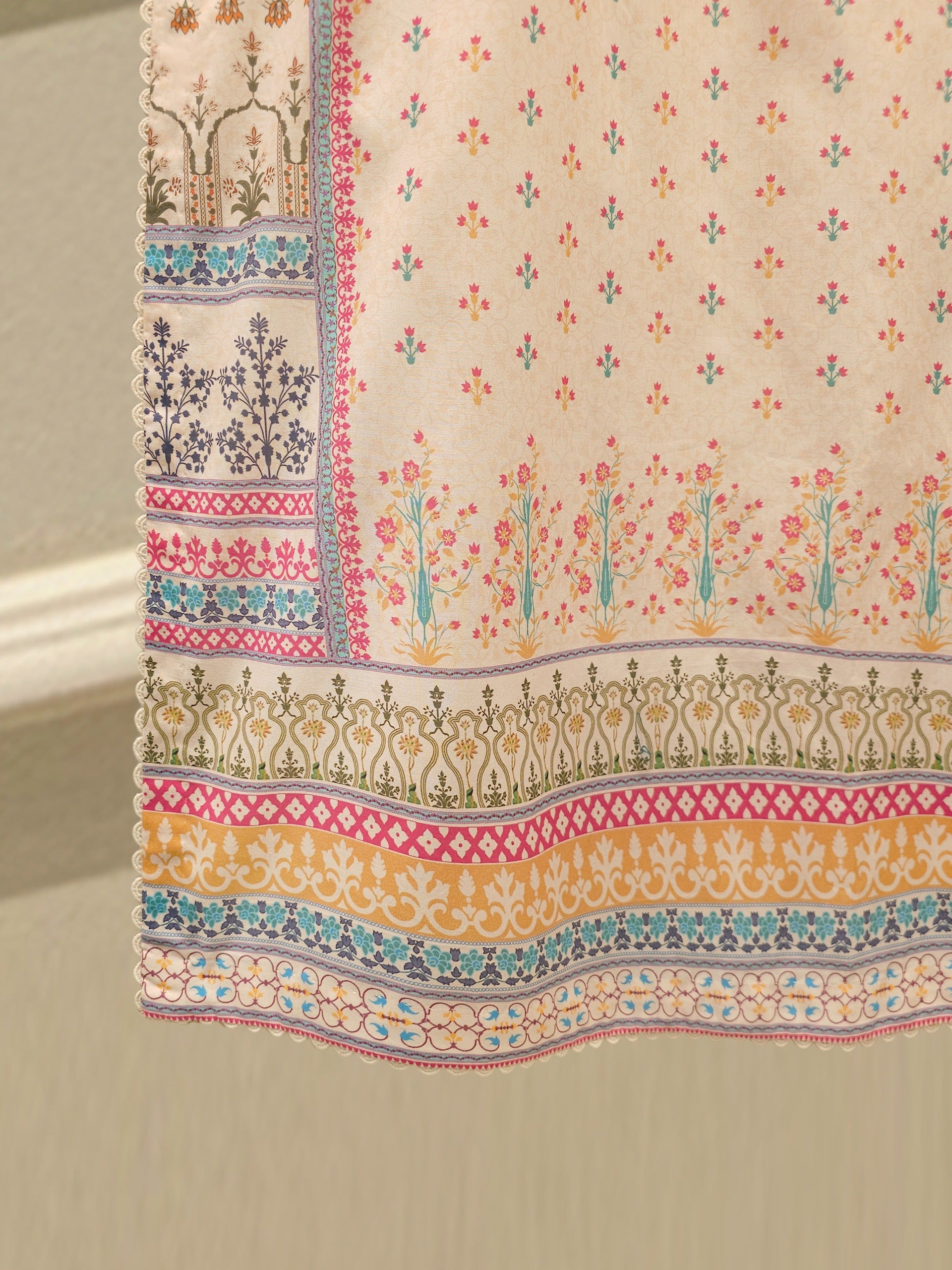 3 Piece - Digital Printed Embroidered Cambric Suit S112968