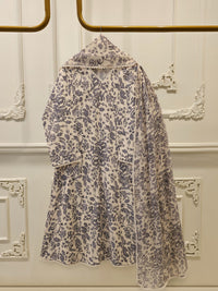 3 Piece - Digital Printed Cambric Suit S113024