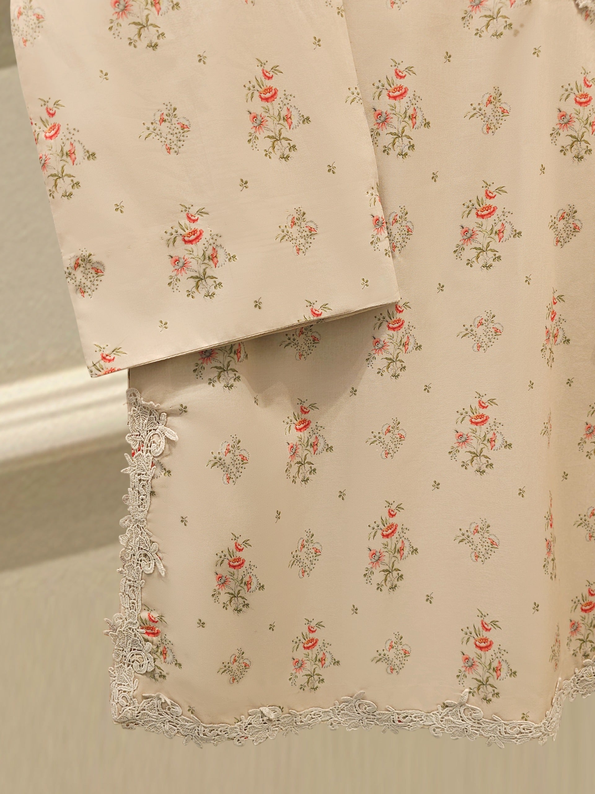 3 Piece - Digital Printed Cambric Suit S113031