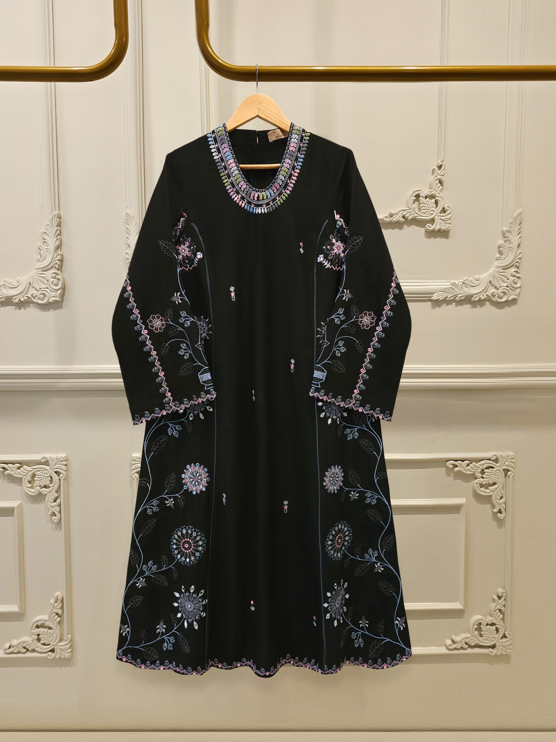 Embroidered Georgette Shirt WS00230