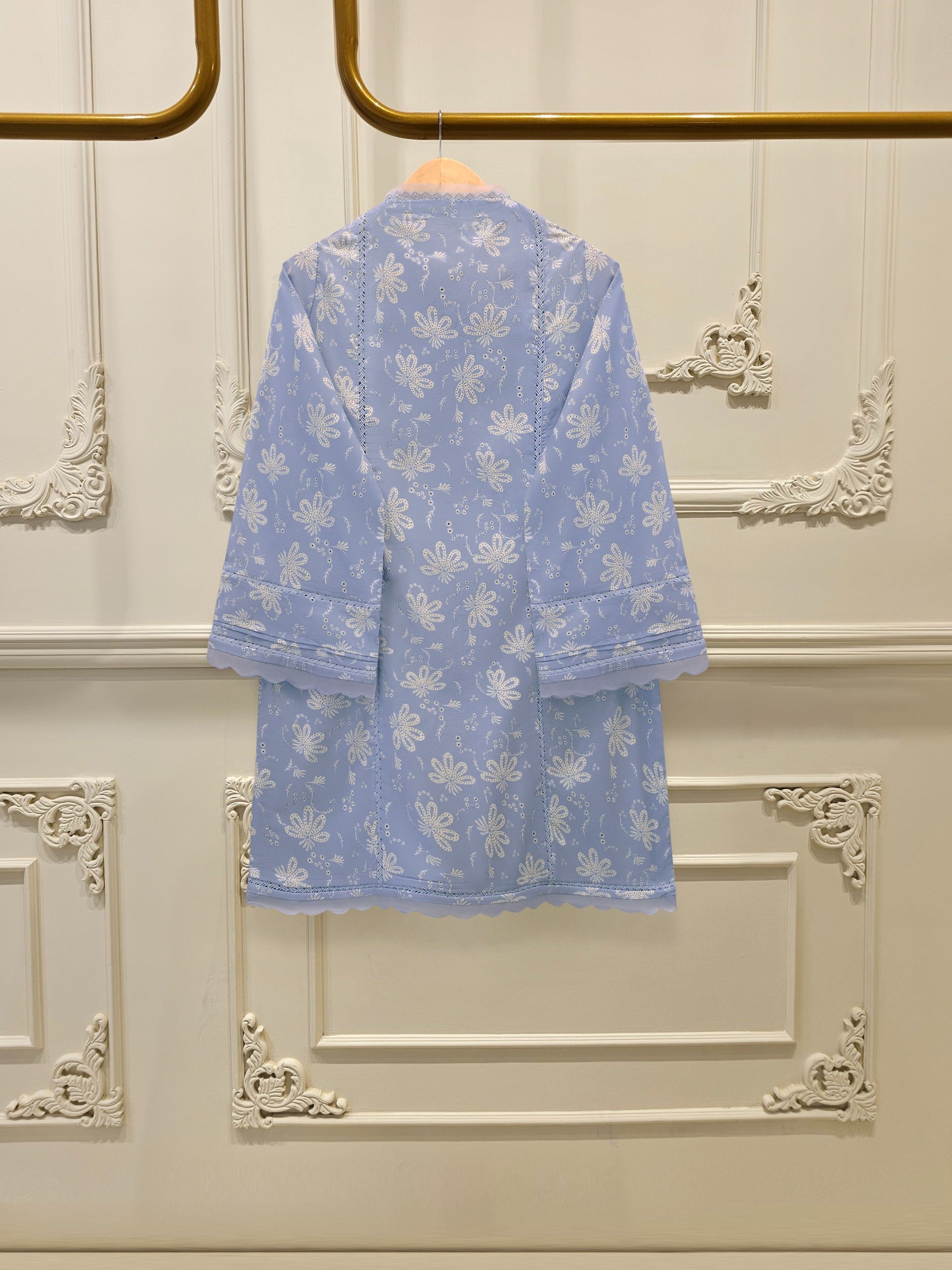 3 Piece - Digital Printed Cambric Suit S113061