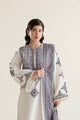 Off-White Luxury Embroidered Lawn 3Pcs Set (Npa3-26406) - Ramadan 2026 Ready To Wear