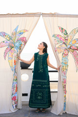 EMERALD GREEN LUXURY EMBROIDERED LAWN (NEL-26603) LUXURY LAWN 2026