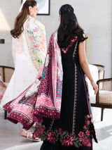 BLACK LUXURY EMBROIDERED LAWN 3PCS SET (NEL-26611) LUXURY LAWN 2026