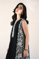 BLACK LUXURY EMBROIDERED LAWN 3PCS SET (NPA3-26411) - READY TO WEAR / EXPRESS SHIPPING