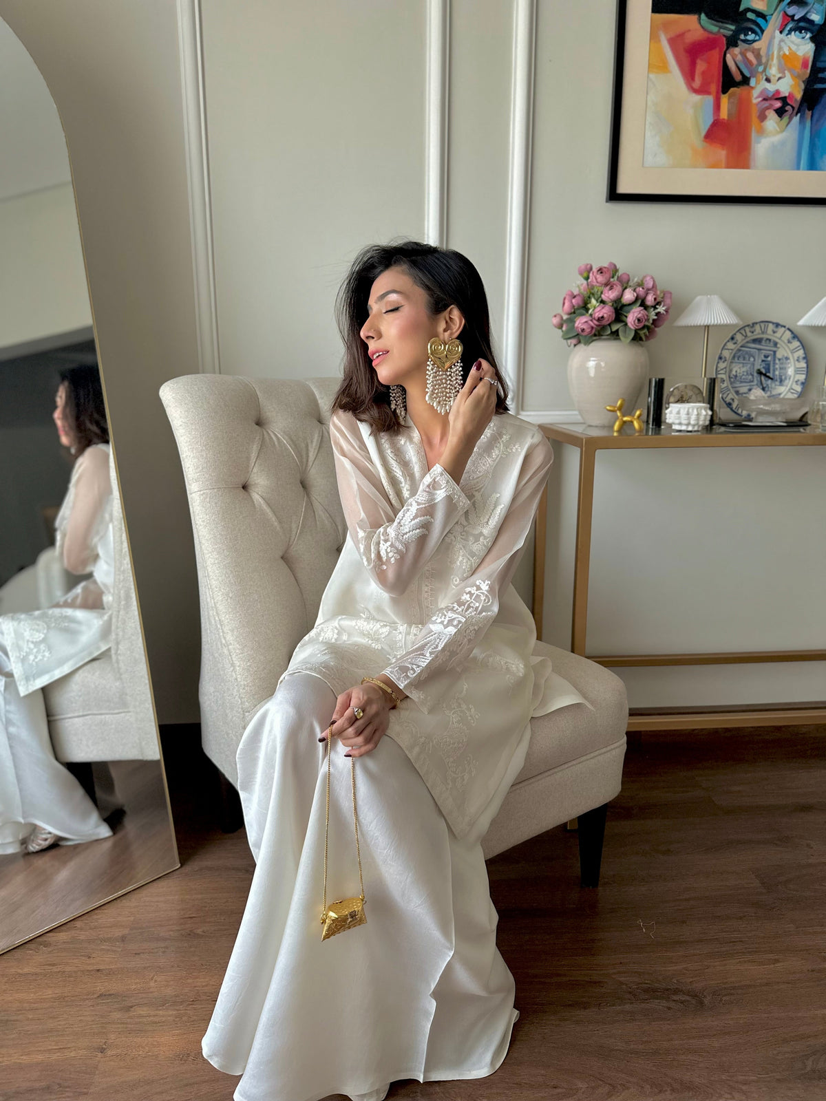 Zarmina - Festive Embroidered Suit