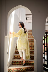 LAYLA I - LUXURY PRINTED EMBROIDERED LAWN SET (NEL-26619) 2026