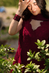 SCARLET LUXURY EMBROIDERED LAWN SET (NEL-26616) EID UL ADHA 2026