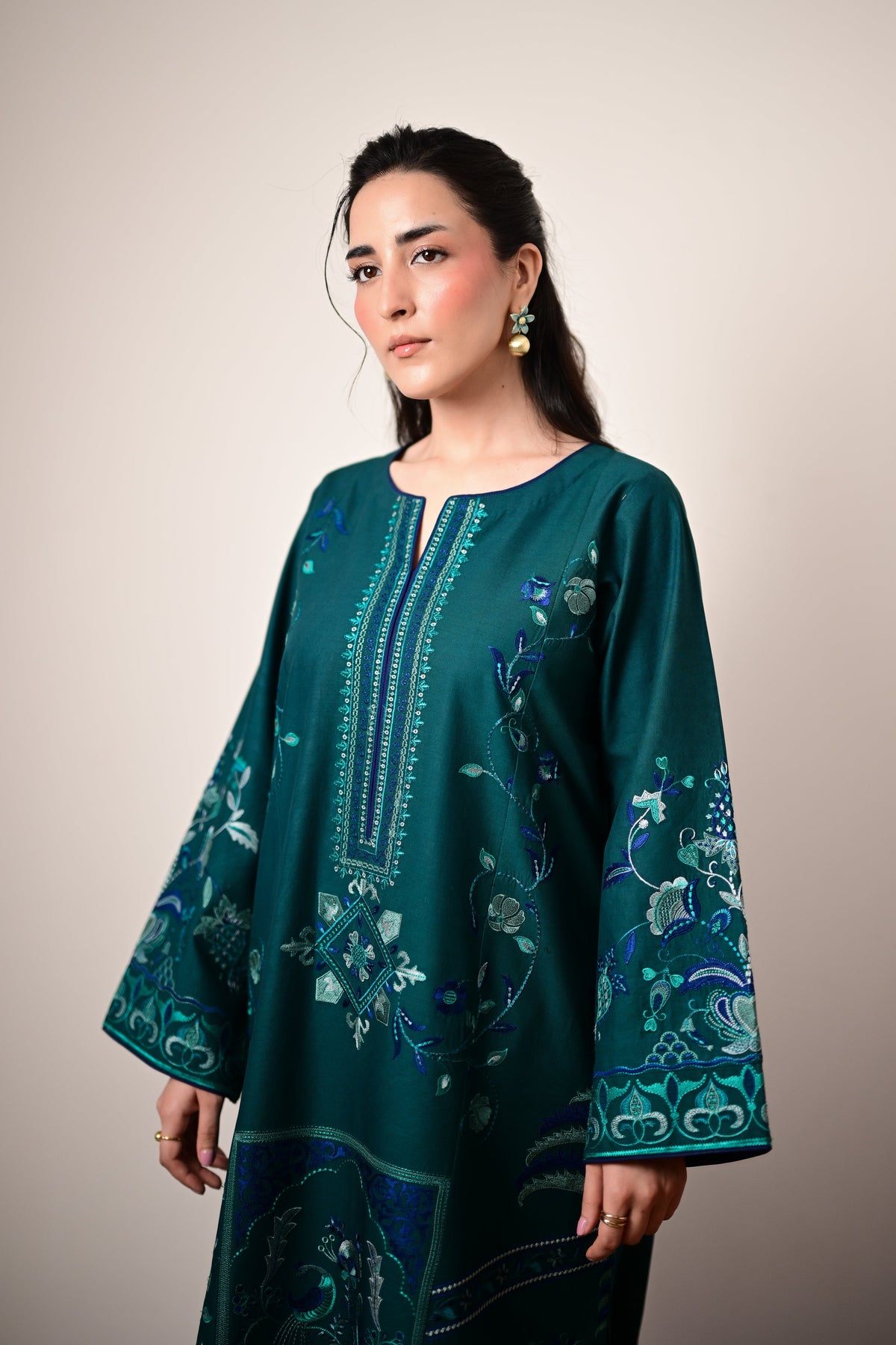 RINA LUXURY EMBROIDERED LAWN SET (NEL-26624) EID UL ADHA 2026