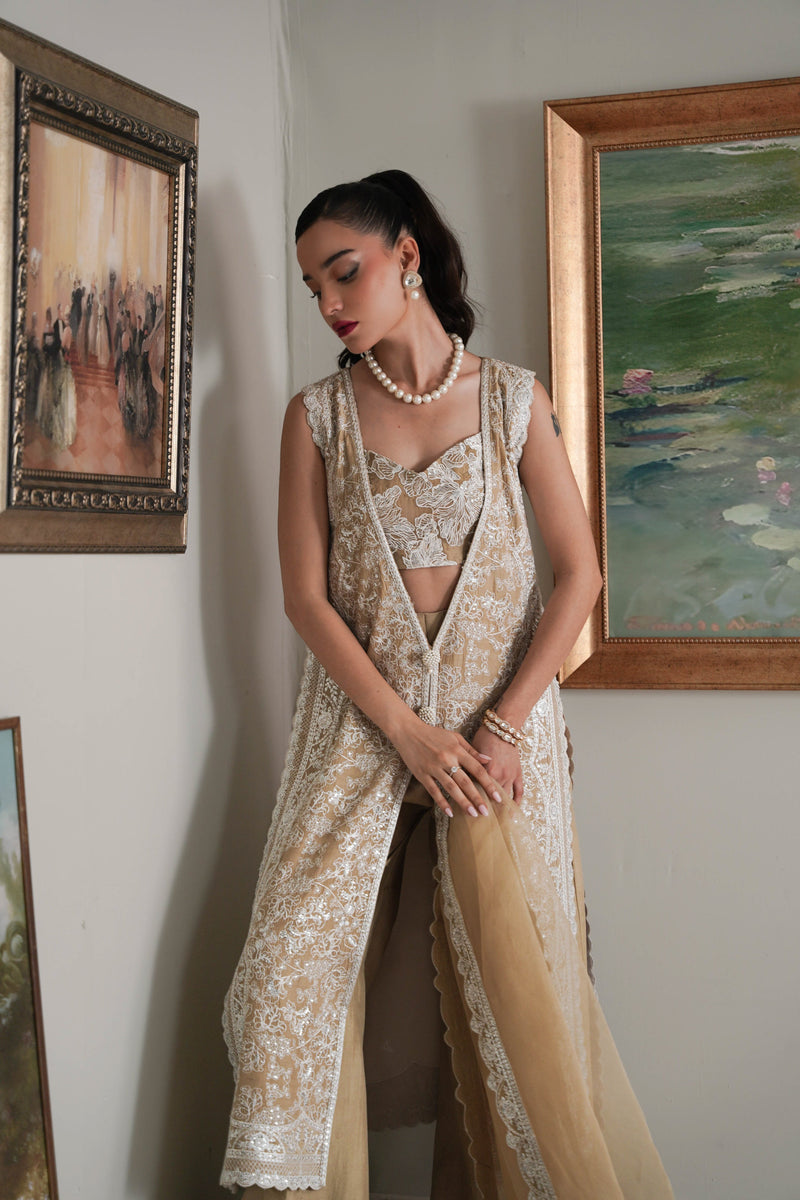 GOLDEN Beige SET WEDDING EDIT 2024/2025 (NPA3-24427)