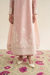 BLUSH PINK LUXURY EMBROIDERED 3PCS SET (NPA3-26424) - READY TO WEAR