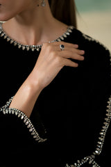 Black Velvet Crystals Set (NPA2-23343)