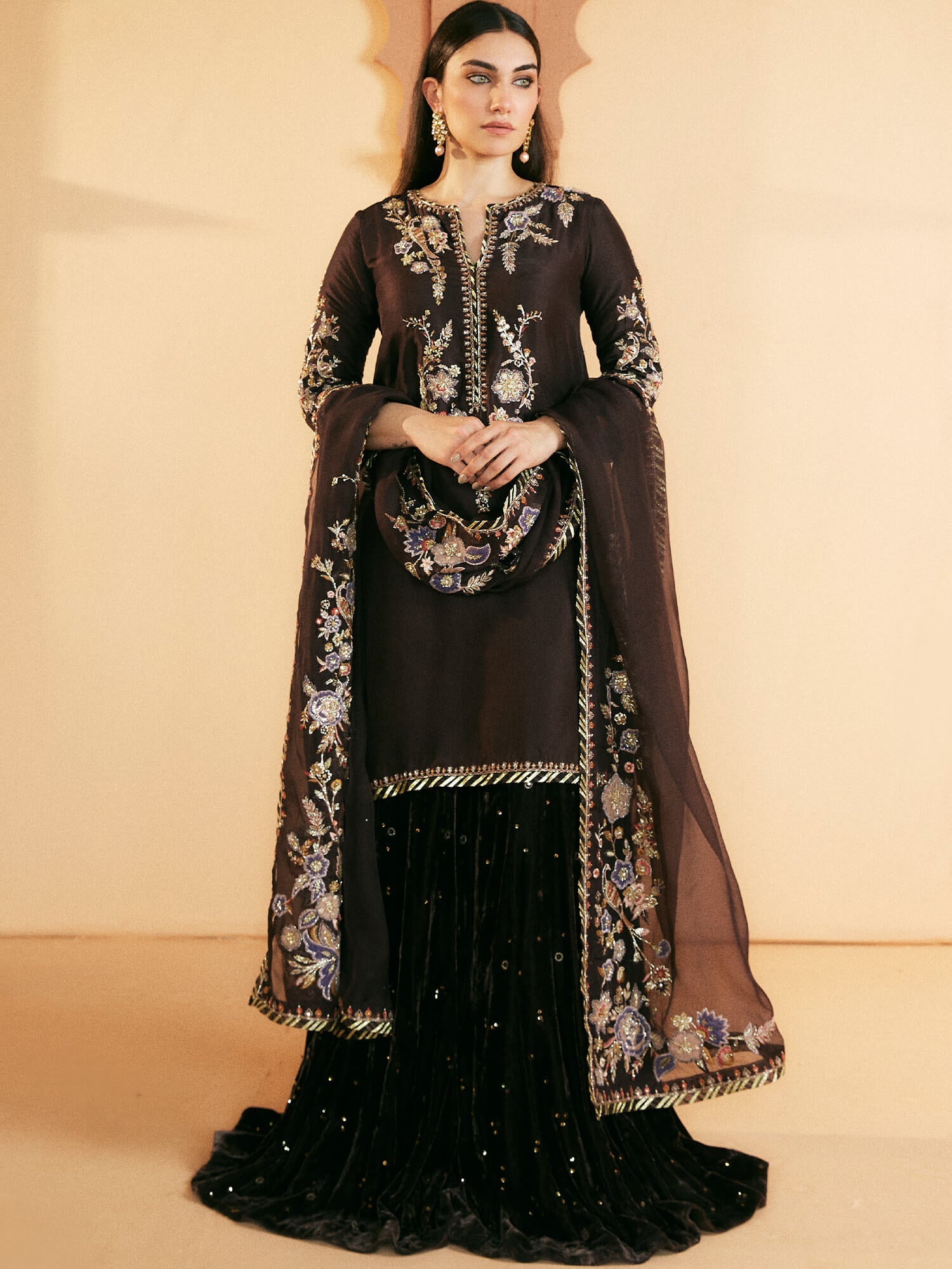 Natasha, Sharara & Dupatta